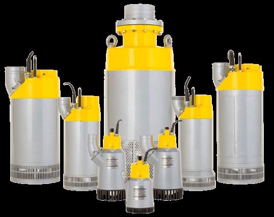 TITAN Submersible drainage pumps Submersible drainage pumps, ideal for pumping liquids with solids in suspension, in civil and industrial plants.