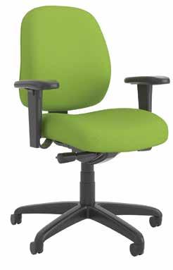 Multiple mechanisms and six arm choices create customization opportunities that make this classic work chair more versatile and comfortable than other chairs