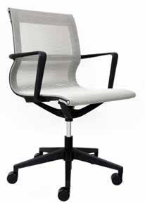 10821K Stocked in Black Premium Bonded Leather, White and Grey