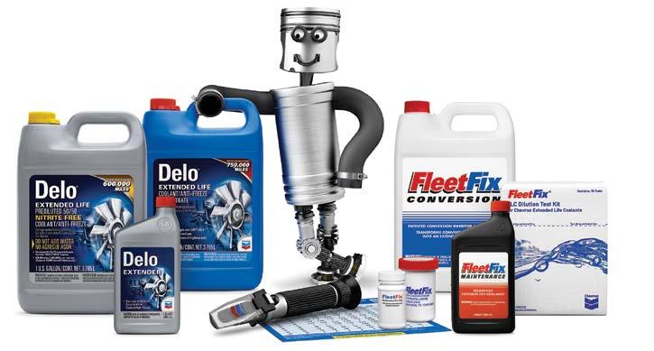 PREMIUM ENGINE OILS Delo ELC and Fleetfix Maintenance System MAXIMUM PROTECTION After 16,000 hours of operation in our trash trucks Delo ELC has protected our liners against pitting and rust the