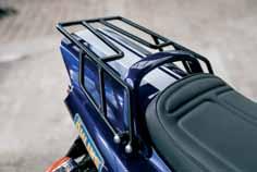 Luggage Carrier Allows transport of luggage Black powder coated tubular steel construction Maximum load