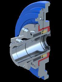 Enhanced gland seal options The large diameter expeller seal design prevents slurry leakage and protects