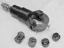 Heavy Duty Crimp Equipment & Accessories Revised: March 2011 'U' Die 14 Ton Hydraulic Head Suitable for ALL 'U' Dies 38mm (1.