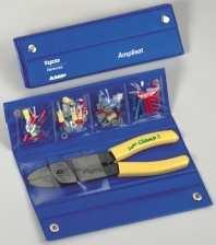 Industry / Product specific kits Revised: March 2011 Ampliset repair Kit Ideal for Service and Repair 1-off Superchamp II hand tool A small quantity of 21 of the most common pre-insulated terminals