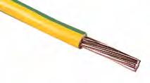 Conductors Earthing & Lightning Protection PVC Covered Stranded Copper Cable Designed for use as conductor in electrical, earthing and lightning protection systems Green and Yellow sheath to identify