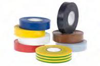 Tapes, Aerosols and Accessories PVC Insulation Tapes Scapa 2702 PVC Tape Good resistance to abrasion, Corrosion and moisture High dielectric strength and good mechanical protection Conforms to BS3924