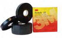 13mm 33m Scotch 35 Tape Designed for use in phase identification and general purpose cable insulation Abrasion and weather resistant Joint, Termination and Connectors insulation up to 600V Resistant