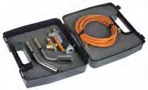 Gas Torch Kits & Accessories Tools & Equipment Gas Torch Kit complete with Burner, Hose and Handle Kit designed specifically for jointers Two different burners for the complete range of heat