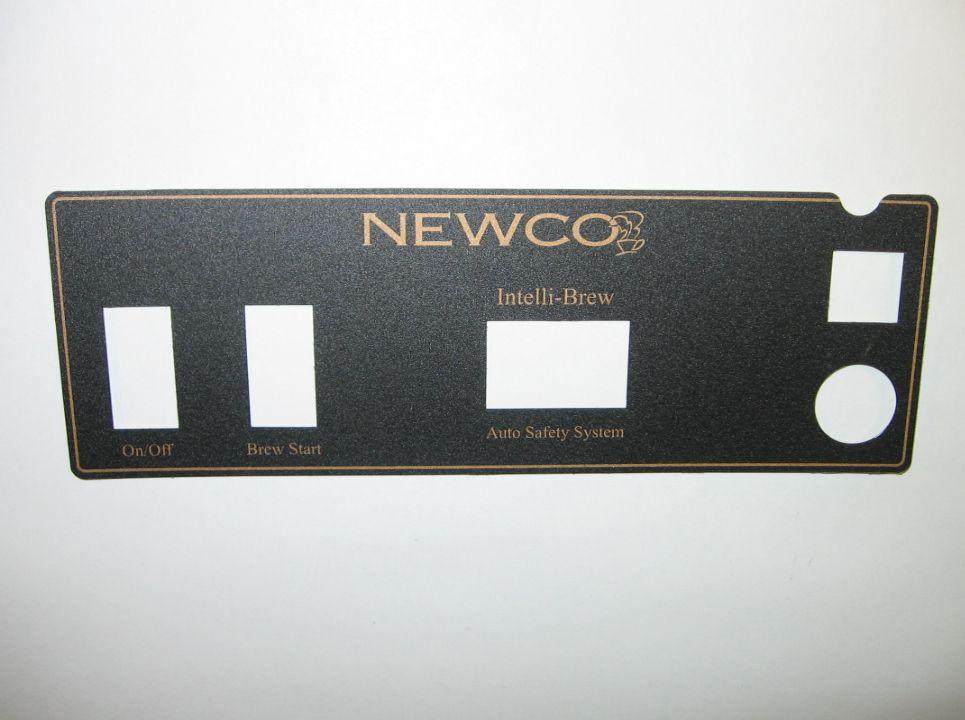 102427 Label, Face Plate