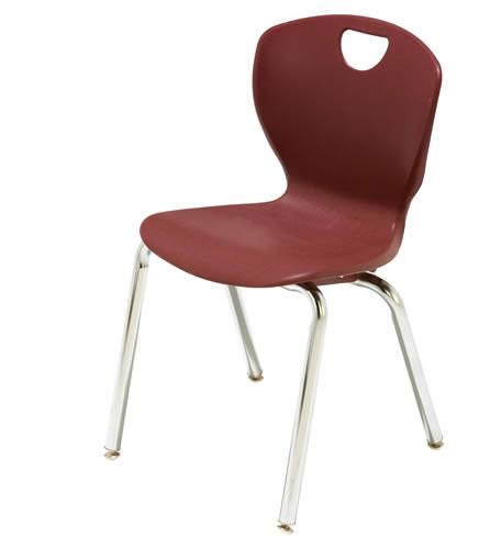 OVATION SERIES The classroom chair has gone through an evolutionary process. Once considered only a platform to keep a child rigidly in place, the chair has now become an integral part of education.
