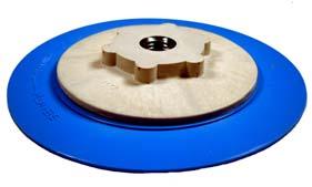 RESIN FIBER DISC PADS MOLDED RUBBER AIR COOLED PADS Koltec USA s Spirub molded rubber pads feature spiral cooling fins. They are available in four sizes with or without the retaining nut.
