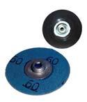 HOLDERS FOR QUICK CHANGE DISCS HEAVY DUTY COMBO 1/4 SHANK & 5/8-11 KOLTEC heavy duty style holders are available for both Type R Rolloc style and