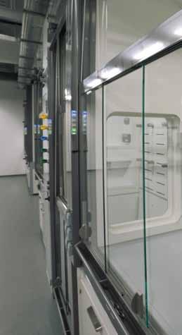 Fume cupboards and extraction devices Clear view of all processes in the workspace The high level glazed panel enables tall experimental equipment and