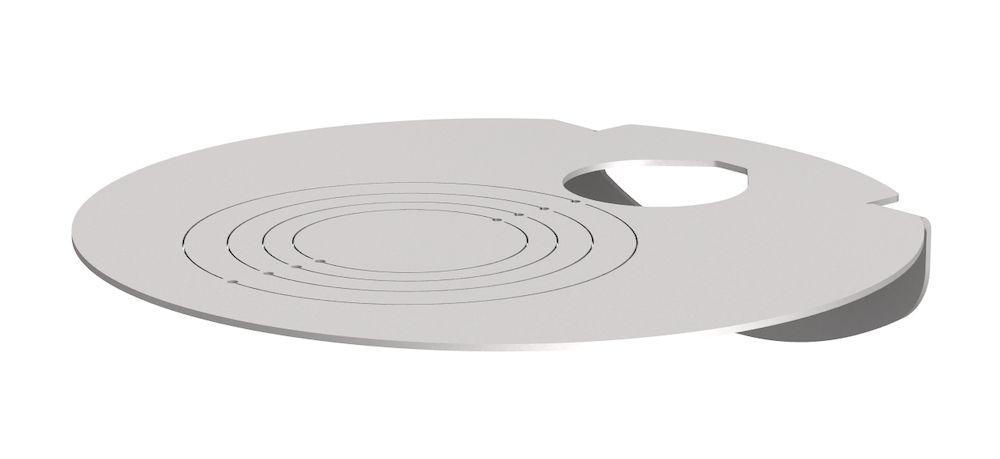 70502644 FX2-Ceiling cover plate-plus, Cover false/dropped ceiling opening caused by tube. 70377045 FX-Combi hood-esd/ex-d50/75/100.