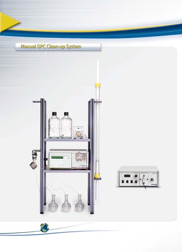 GPC Clean-up Systems Gilson s Manual GPC Clean-up System is a simple and economical solution within a small footprint requiring minimal bench space. Solid Phase Extraction Systems 0.