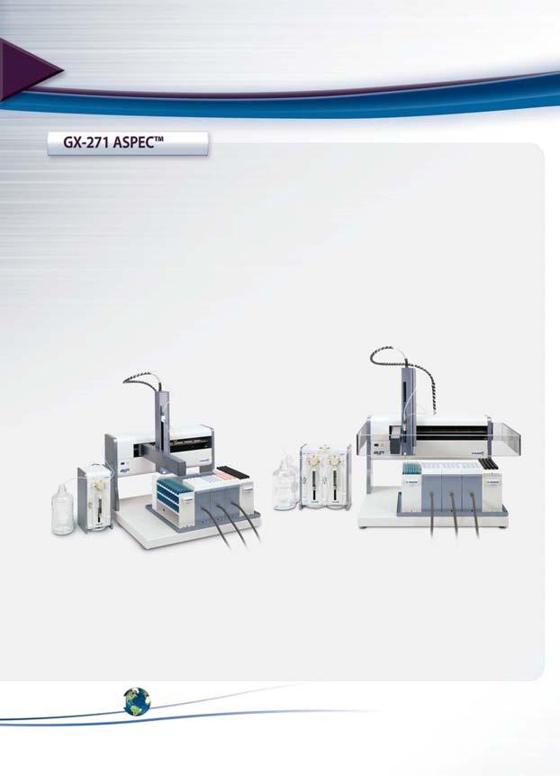 Solid Phase Extraction Systems The GX ASPEC Series provides rugged and reliable automation of SPE applications utilizing 1, 3 or 6 ml cartridges.