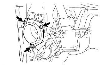 Page 23 of 27 Fig. 18: Rear Speaker Assembly 23. Remove the floor wire harness. REPAIR PROCEDURE: FLOOR WIRE HARNESS INSTALLATION NOTE: Installation is in the reverse order of removal.