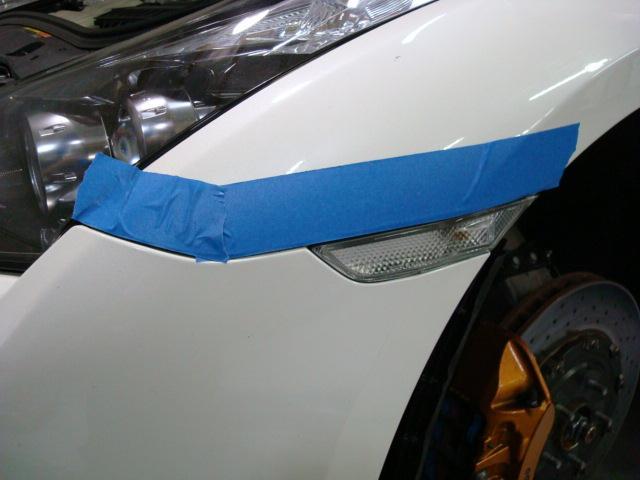 from being damaged while removing and installing the front