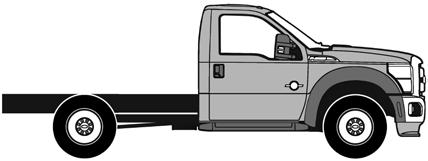 F-550 Super Duty Chassis Cab for 2012 Wheelbase Choices F-550 Super Duty Regular Cab Chassis models are available in 4 wheelbase lengths and 4 CA dimensions.