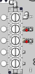 4 problems (continued) 5 Pump panel regulator pressure incorrect Adjust the regulators in the Purge pump panel to the proper 85 psi pressures.