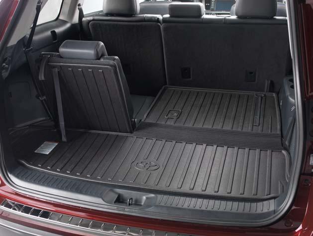 Interior ccessories Cargo Liner () vailable in black, gray or almond, the cargo liner helps you carry all types of items and protect your cargo area carpeting.