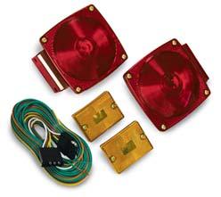 Oval Trailer Lamp Kit This kit contains everything you need for a quick lamp replacement job.