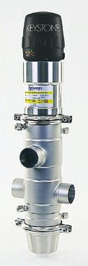 A pneumatically operated, double seated, balanced mixproof process valve, EHEDG approved Features General application Varioflow is an advanced design of process valve offering unequalled double