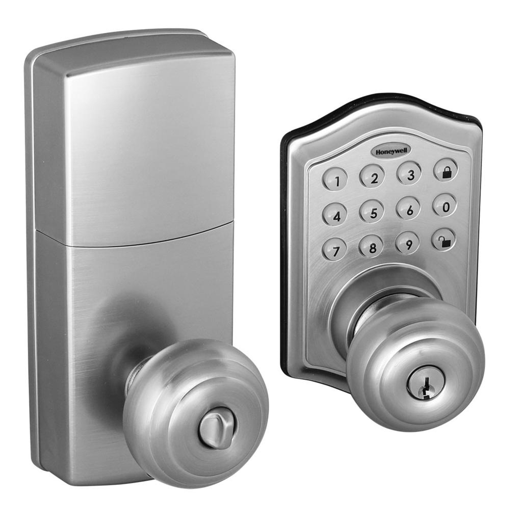 Installation & Operation Guide ENGLISH Electronic Entry Lock with Knob Models 8732001,