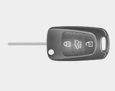 Značilnosti vašega vozila VSTOP BREZ KLJUČEV NA DALJAVO (ČE JE NA VOLJO) Odklepanje (2) Ob pritisku na gumb za odklepanje se odklenejo vsa vrata (vključno s prtljažnimi vrati).