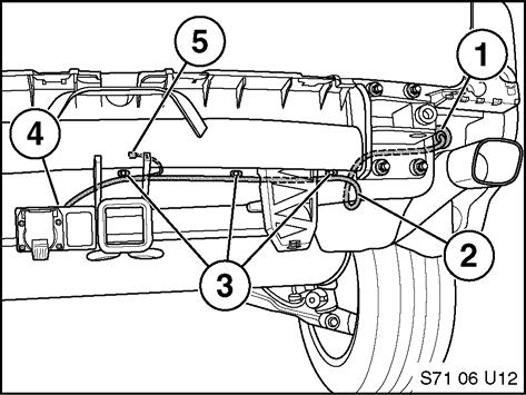 Vehicle Wiring / Routing 6 1. Remove cover panel and storage well from right side of vehicle cargo area to access main fuse panel and vehicle wiring. 2. Disconnect vehicle battery. 3.