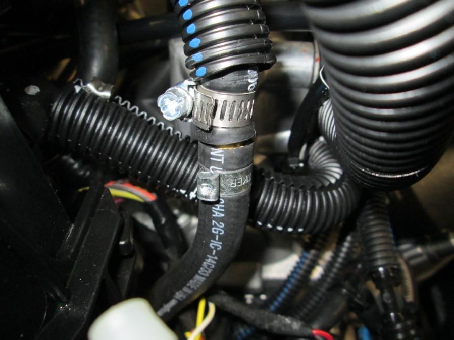 On standard turbo kits clean the belly pan, apply heat to velcro, then
