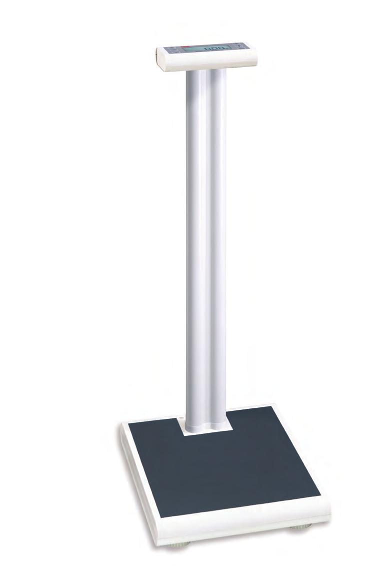 Column and floor scales Electronic column scales Electronic column weighing scale ADE M320000-01 The perfect choice in all medical fields.