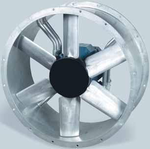 CYLINDRICAL CASED AXIAL FLOW FANS TGT Series Adjustable Pitch Fans Long casing (L version) Short casing A P P L I C A T