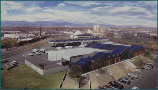 Looking to the Future New fleet facility in 2010 to accommodate maintenance of alternative fuel