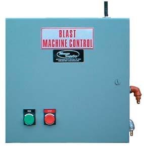 Push button or pneumatic deadman controls also available for manual operation. The automatic plunger valve replaces your Ruemelin, Pangborn, or other mixing box.