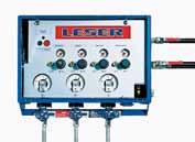 Operating Concepts in Comparison Based on the operating concept, the LESER product range can be broadly divided into: Spring loaded safety valves (Series 26, 441, 49) Safety valves with added control