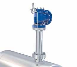 Solution provided: The pilot valve pressure pick up is piped to a location which is remote from the main valve.