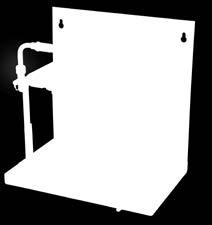 The panel unit can be mounted where you need it most for applications that need regular filtration, or a maintenance location where you bring equipment to be