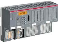 76 ABB INDUSTRIAL DRIVES, ACS880, SINGLE DRIVES, CATALOG ABB automation products AC500 ABB s powerful flagship PLC provides a wide range of performance levels and