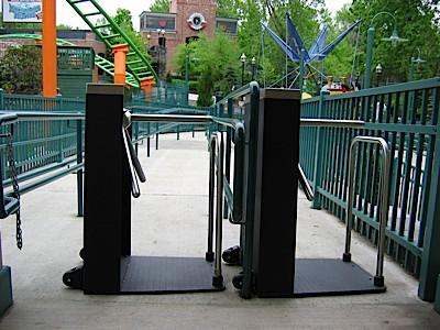 Are turnstiles portable? There are times when turnstiles need to be portable to add crowd control for temporary situations like fairs, carnivals, and other events.
