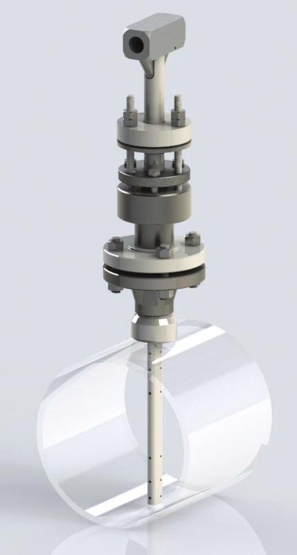 VERIS Verabar Flanged Models V550 Spring Lock Flanged Connection with Packing Gland The Most Accurate and Reliable Technology for Measuring Gas, Liquid and Steam Developed from aerospace technology,