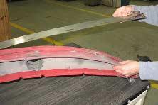 Check the deflection of the squeegee blades daily or when scrubbing a different type of surface.