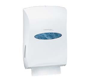 When installed properly, this dispenser meets the ADA Standards for Accessible Design. TOILET SEAT COVER WHITE KCC-09505 09505 4.