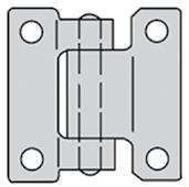 Stainless steel pin l Supplied with