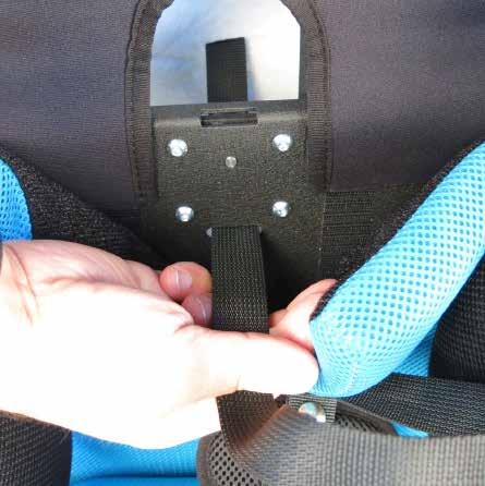 Keep the straps clean, as caked-up webbing will be difficult to adjust. 6. Inspect straps frequently to ensure the straps have not worked loose. 7.