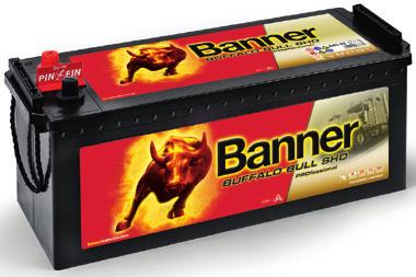 This is because the Buffalo Bull is a brand battery with proven Banner quality. Rugged, constant use in commercial vehicles puts batteries to the severest test.
