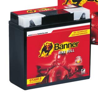 STARTER BATTERIES MOTORCYCLES BIKE BULL GEL NEW GEL POWER FOR OFF-ROAD AND TOURING RIDERS.