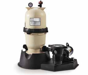 ABOVEGROUND SYSTEMS - D.E. EASYCLEAN D.E. FILTER SYSTEMS ABOVEGROUND D.E. POOL SYSTEMS Featured Highlights Removable cartridge-style D.E. element for quick, convenient cleaning Automatically regenerates D.