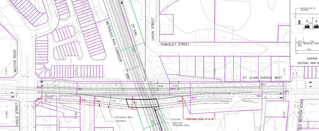 Page 4 of 21 1.1.2 Sub-option (B): Maintain Existing St. Clair Underpass and Construct Additional Structure on South Side of St.