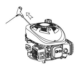 2 STARTING THE ENGINE a) Push the red primer bulb 3-5 times. (Fig.2A) Note:Priming is usually unnecessary when restarting a warm engine.